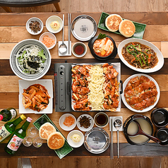 韓国料理 明洞ポチャ 新宿別邸のコース写真