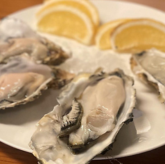 真牡蠣４個プレート