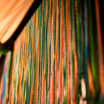 [色のシャワー、ビールのごほうび。」