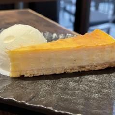ベイクドチーズケーキ~バニラアイス添え~