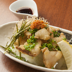 道産和牛モツの揚げ出しポン酢