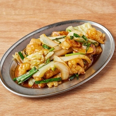 牛ホルモン炒め