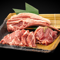 ジンギスカンの種類が豊富です◎厳選!ラム3点盛り3498円