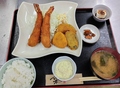 料理メニュー写真&nbsp;ジャンボエビフライ定食