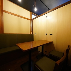 ゆったり個室4名席♪♪♪大人気席！普段使い、記念日、接待、様々な利用シーンでご利用可能です♪