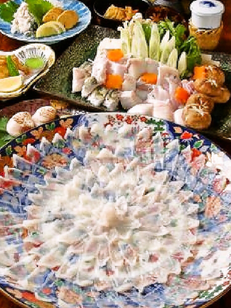 ふぐの季節到来！旬のふぐをお楽しみ下さい。