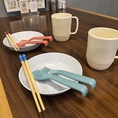 お子様用の食器もご用意しております♪小さいお子様もご来店可能です！