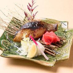 銀鱈の味噌柚庵焼き