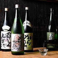 料理に合う地酒の種類が豊富♪