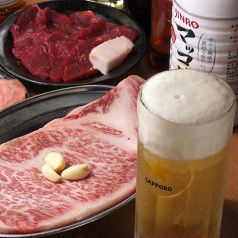 生ビールは黒ラベル♪その他こだわりのお酒あります♪