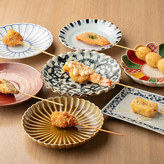 金山おでん 串揚げ でーもんのコース写真