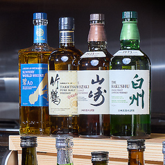 お料理に合うさまざまお酒をご堪能ください