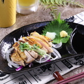 料理メニュー写真&nbsp;大分県産 冠地どりのたたき