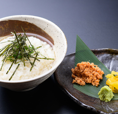自家製出汁のお茶漬け