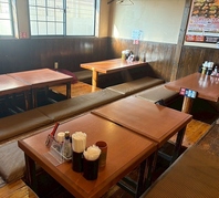 大型宴会が可能な掘りごたつ式のお座敷完備