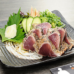 鰹わら焼きタタキ