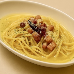 ベーコンのペペロンチーノ