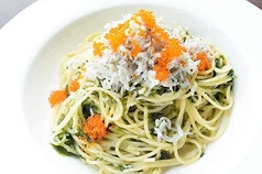 シラスと青のりの湘南パスタ