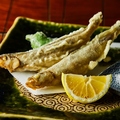 料理メニュー写真&nbsp;北海道産子持ち本ししゃもの天婦羅　（2本）