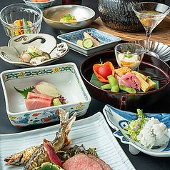 京の料亭　千寿閣のコース写真