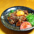 料理メニュー写真&nbsp;カツオユッケ