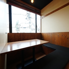 当店自慢の掘りごたつ席！お子様も安心！2～12名様で利用できます。