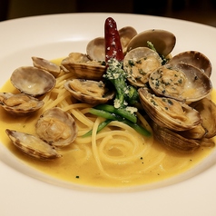 アサリのペペロンチーノ