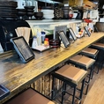 ラーメンを楽しみたい方にはカウンター席がおすすめ◎開店時間が早いため、混雑を避けてスムーズに入店いただけます。
