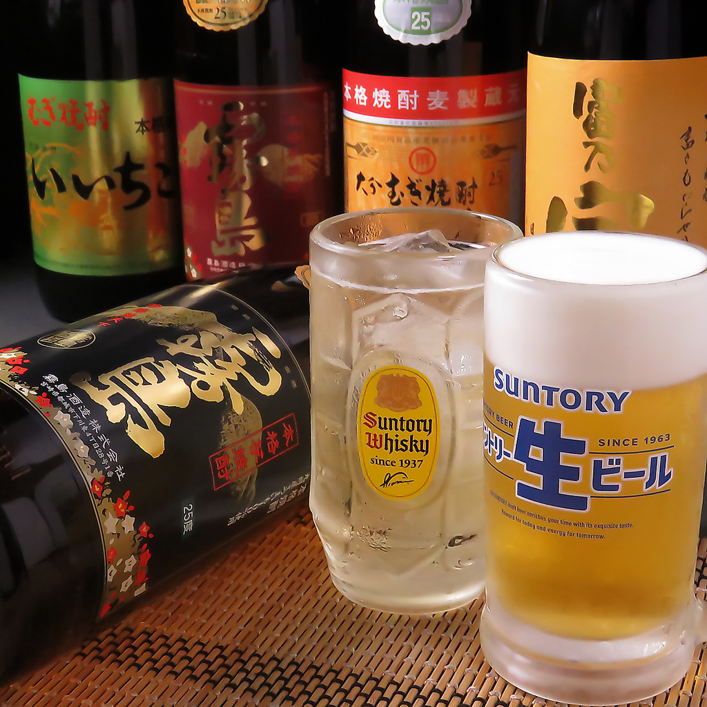 焼肉の香ばしさを引き立てる相性ぴったりの美味しいドリンクを豊富にご用意してお待ちしております。