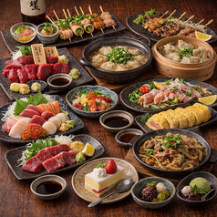 個室居酒屋 酔ってこい 飯田橋本店のコース写真