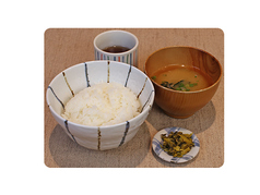 和食セット(ご飯・味噌汁・漬物)