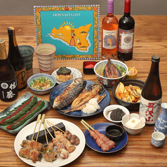 炉端焼き 傳のコース写真