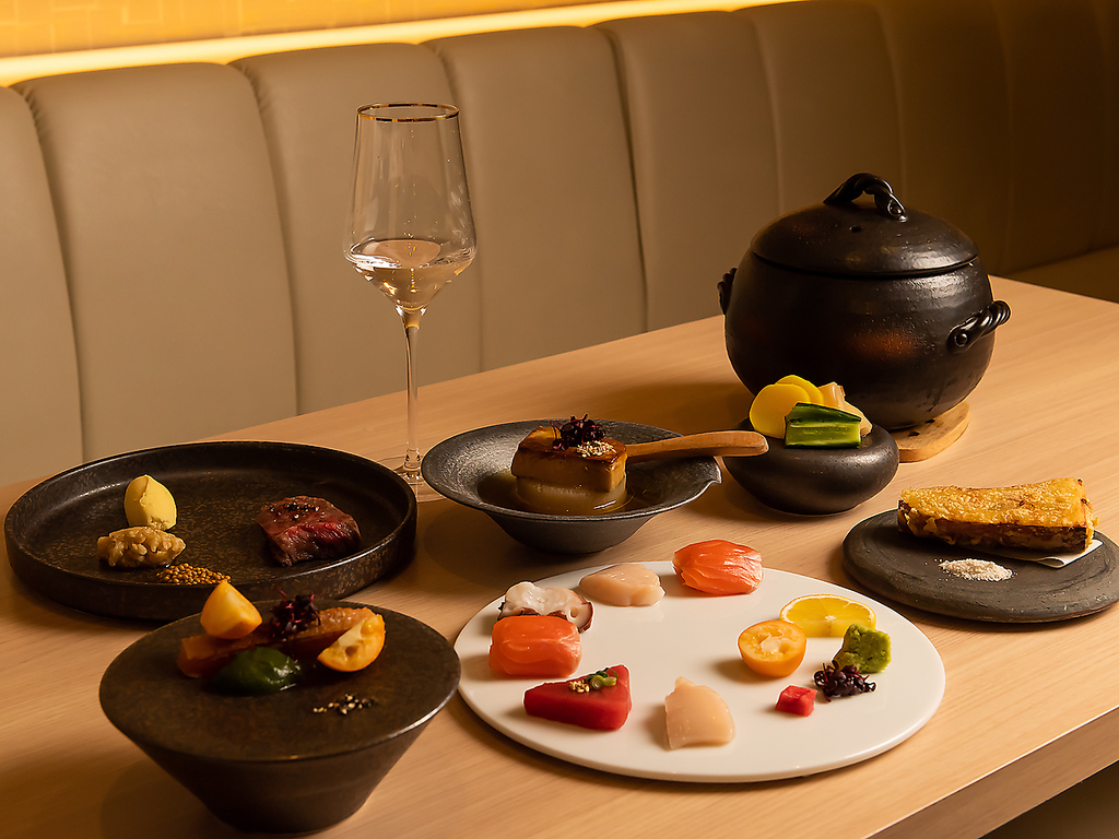 四季に合わせたコース料理がお薦め。