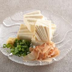 自家製島豆腐の冷奴