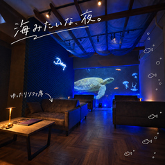 4名がけソファー席
