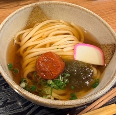 <大粒南高梅>紀州梅昆布うどん