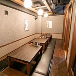 各種人数対応可能な個室のお席をご用意しております♪ご予約はお早目に♪