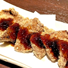 にんにく醤油タレのレバー竜田揚げ