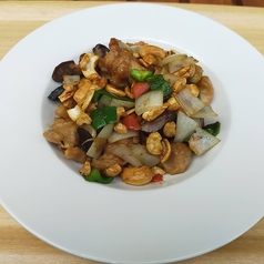 鶏とカシューナッツ炒め