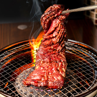 大満足！牛サガリステーキ