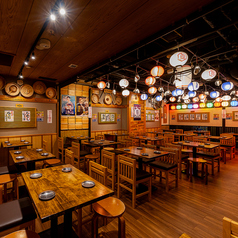 15名様～20名様向け・会社宴会におすすめ！当店は1F～3Fのフロアをご用意しております！団体様の宴会から少人数様でのご利用まで用途に合わせて快適に過ごせるお席へご案内させて頂きます！宴会コースは最大3時間飲み放題付3500円～！池袋での各種宴会にぜひご利用ください！