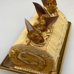 藻塩キャラメルロールケーキ（テイクアウト専用）