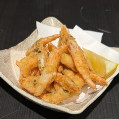 甘海老の唐揚げ　旨塩