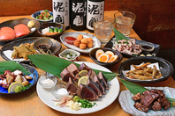 和食を中心としたラインナップ料理。