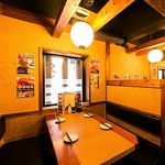 各種人数対応可能な個室のお席をご用意しております♪ご予約はお早目に♪