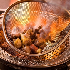 元祖ざる焼 小林養鶏本店 わさび 七輪焼肉 わさび