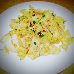 しらすのアンチョビキャベツ