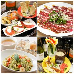 豊富な料理メニュー