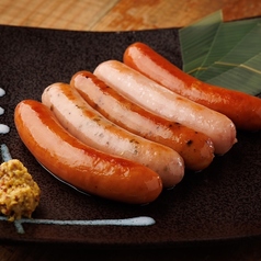 ソーセージ盛り合わせ