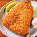 料理メニュー写真&nbsp;特大鯵フライ(一枚)